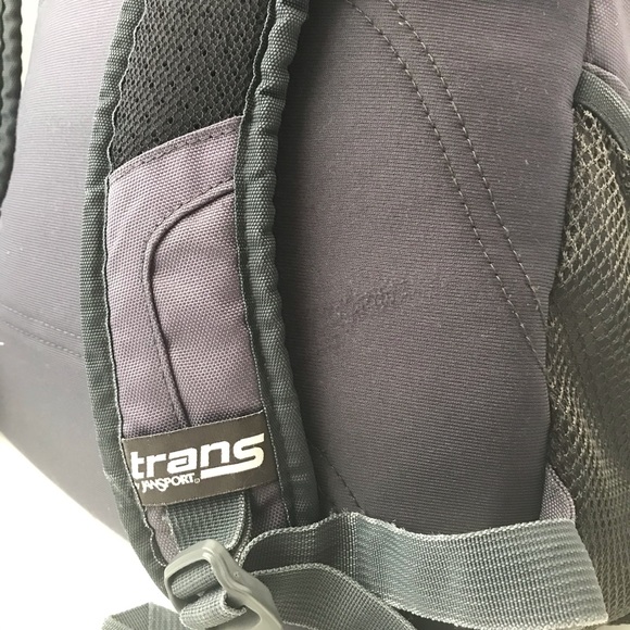 Trans by Jansport Grey Book-bag Backpack - Picture 5 of 7